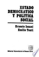 Estado democrático y política social