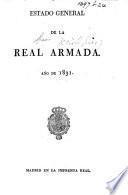 Estado general de la Real Armada. Año de 1829(-1832).