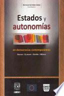 Estados y autonomías en democracias contemporáneas