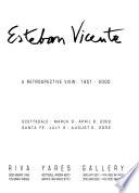 Esteban Vicente