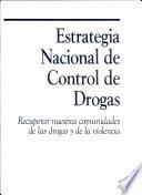 Estrategia nacional de control de drogas