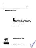 Estratificación social y clases sociales