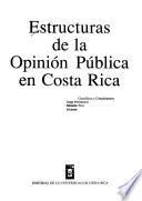 Estructuras de la opinión pública en Costa Rica
