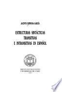 Estructuras sintácticas transitivas e intransitivas en español