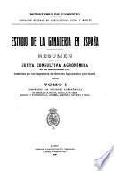 Estudio de la ganaderia en España