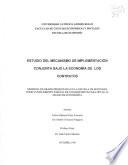 Estudio del mecanismo de implementación conjunta bajo la economía de los contratos