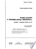 Estudio Nacional de Salud: Morbilidad sentida, 1977-80