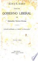 Estudio sobre el gobierno liberal