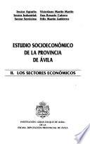 Estudio socioeconómico de la provincia de Avila