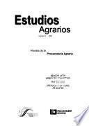 Estudios agrarios