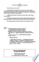 Estudios básicos de derechos humanos