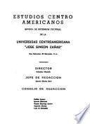Estudios centroamericanos