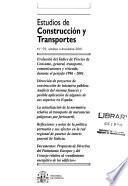 Estudios de construcción y transportes