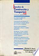 Estudios de construcción y transportes