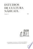 Estudios de cultura náhuatl