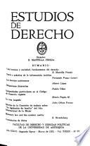 Estudios de derecho