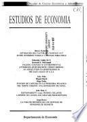 Estudios de economía