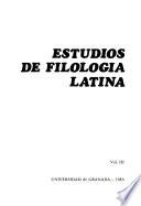 Estudios de filología latina