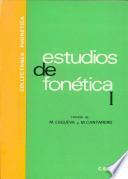 Estudios de fonética