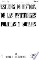 Estudios de historia de las instituciones políticas y sociales