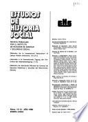 Estudios de historia social