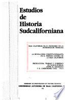 Estudios de historia sudcaliforniana