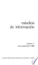 Estudios de información