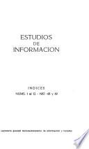 Estudios de información