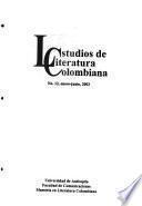 Estudios de literatura colombiana