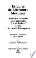 Estudios de literatura mexicana