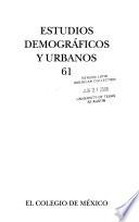 Estudios demográficos y urbanos