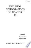 Estudios demográficos y urbanos