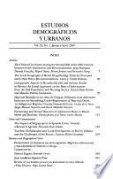 Estudios demográficos y urbanos