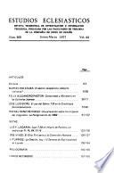 Estudios eclesiásticos