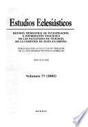 Estudios eclesiásticos