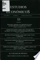 Estudios económicos