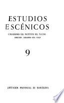 Estudios Escénicos, Cuadernos del Instituto del Teatro