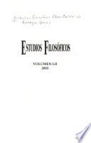 Estudios filosóficos