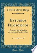 Estudios Filosóficos