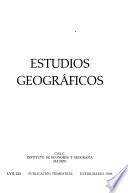 Estudios geográficos