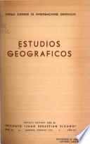 Estudios geográficos