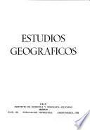 Estudios geográficos