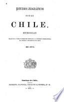 Estudios jeográficos sobre Chile