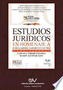 Estudios Jurídicos en Homenaje a José Gabriel Sarmiento Núñez