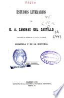 Estudios literarios de A. Cánovas del Castillo