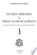Estudios ofrecidos a Emilio Alarcos Llorach