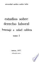 Estudios sobre derecho laboral