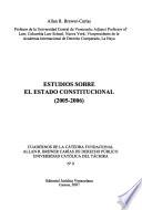 Estudios sobre el estado constitucional (2005-2006)
