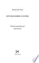 Estudios sobre el ritmo