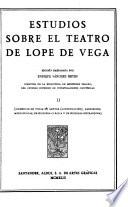 Estudios sobre el teatro de Lope de Vega